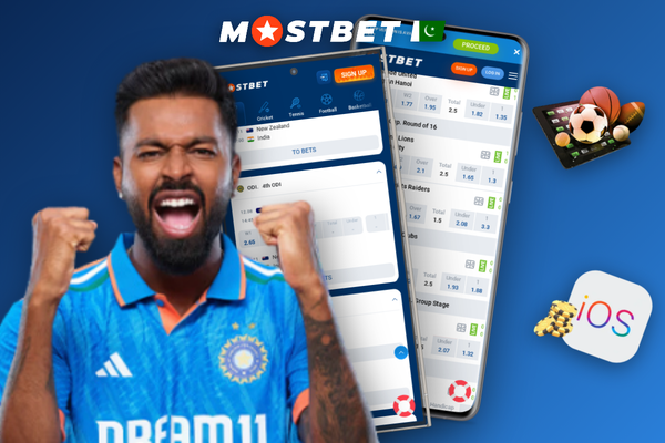 Mostbet mobile app versus browser view highlighting speed and biometric login benefits